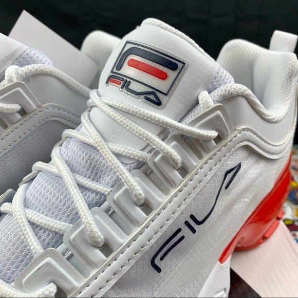 Fila Disruptor 2 Sleek Red Womens Various Sizes - Picture 7 of 10
